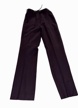 Patty Woodard Women’s Purple Dress Pants 100% Wool VTG Y2K